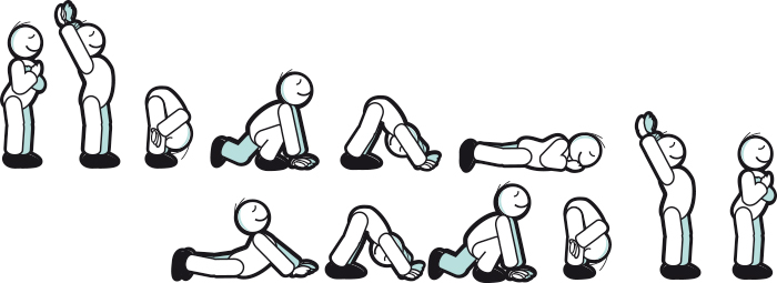 Yoga-Sonnengruß